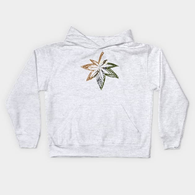 Maple Leaf Kids Hoodie by GeeTee